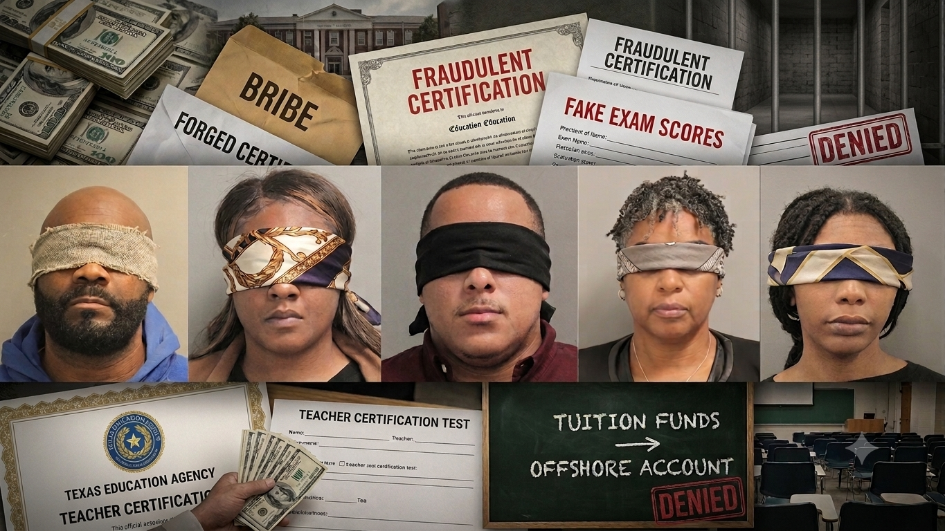 The "Pay-to-Pass" Playbook: The $1M TX Teacher Certification Scandal