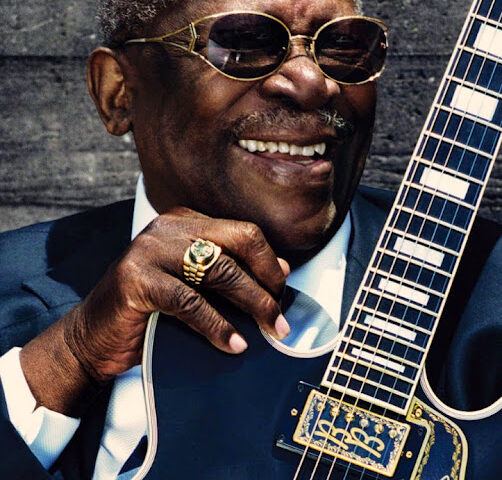 B.B. King with his guitar Lucille