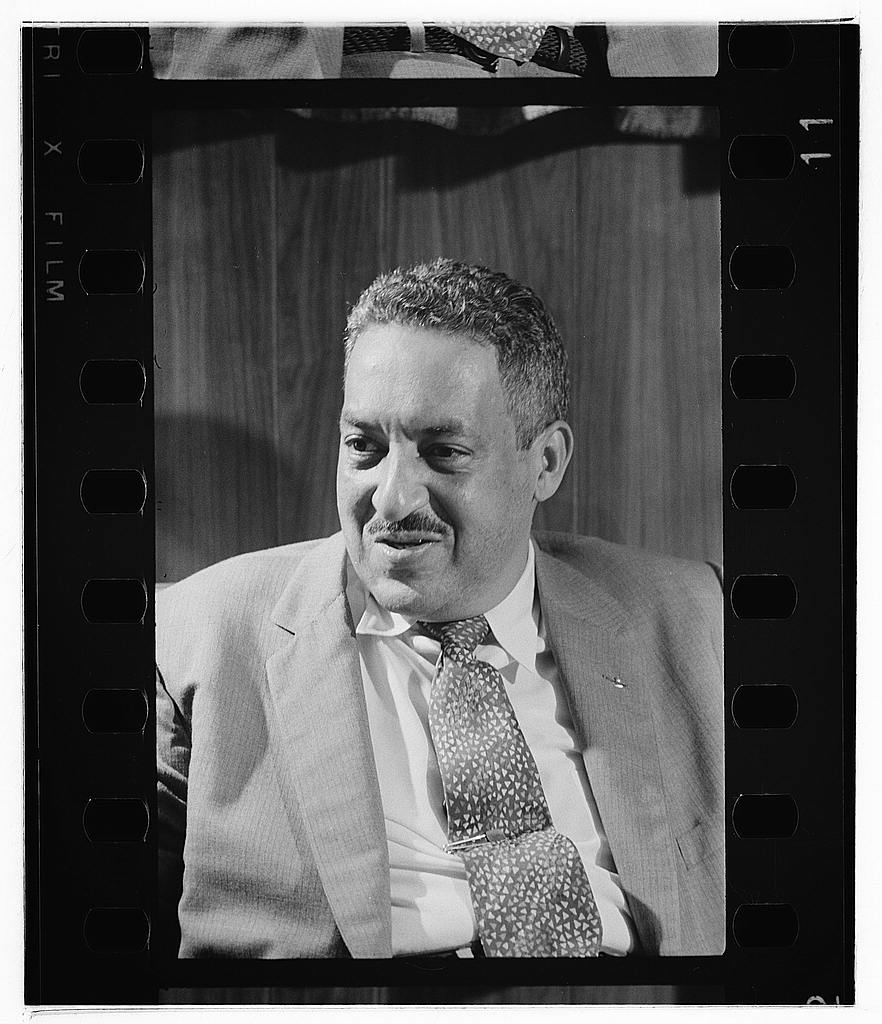 A young Thurgood Marshall, attorney for the NAACP, in 1957.